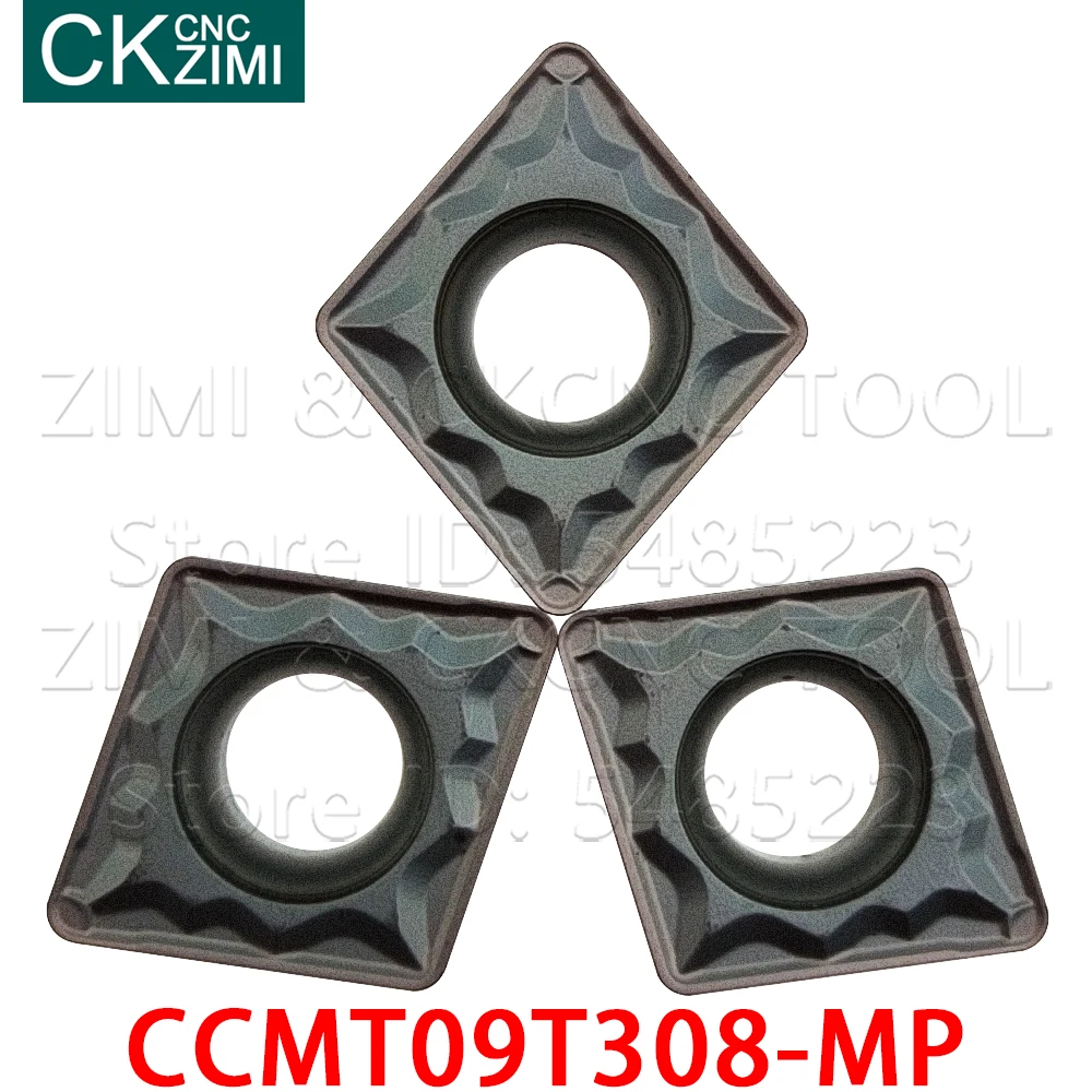 Ferramentas de torneamento externo, ferramentas de torneamento cnc de metal, inserções de metal, CCMT09T308-MP ws7125, hs7125, ccmt, aço inoxidável