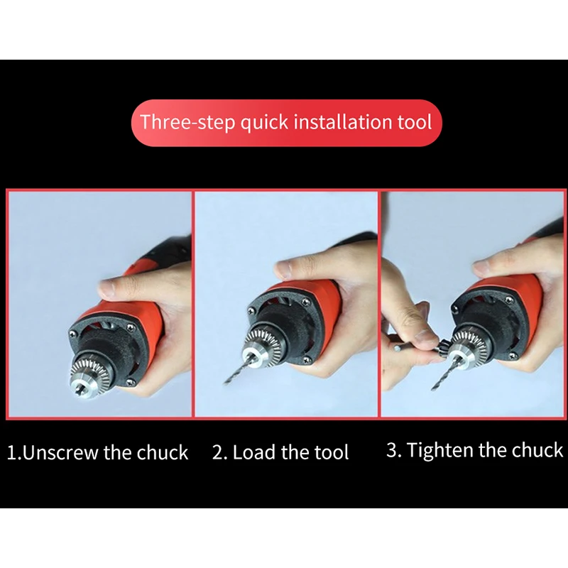 LX-SDZ7500WS Rotary Electric Drill Tools Dremel Style Electric Drill Machine Power Tools 6mm Mutifuction Chuck Flexible Shaft