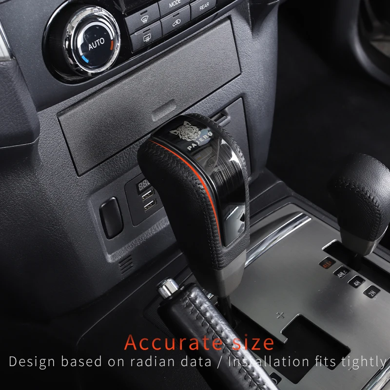 For Mitsubishi Pajero Accessories Gears cover Shifting handball Pajero io Full v87v93v95v97v98 Modification Decoration