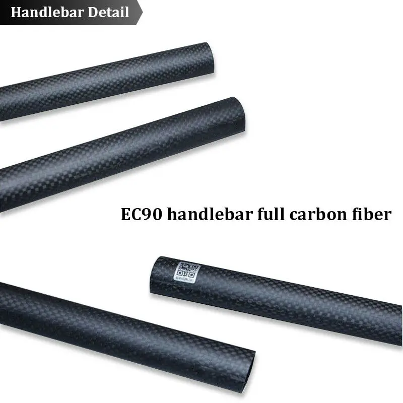 EC90 Carbon Faser Fahrrad Lenker Ultraleicht 25,4/31,8mm MTB Lenker 660/680/700/720/740/760mm Flache/Riser Bar Fahrrad Teil – Detail 8