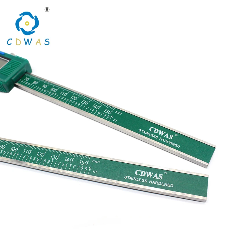 Calibrador Digital de acero inoxidable 200, instrumento de medición Vernier de alta calidad con Dial, herramienta de medición, 0-0,01mm, 1 ud.