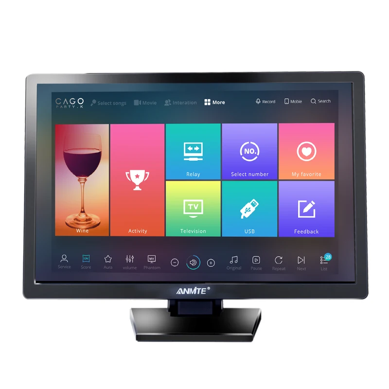 Anmite 22 TFT Lcd Touch Monitor PC optional Resistive /Capacitive touch Display