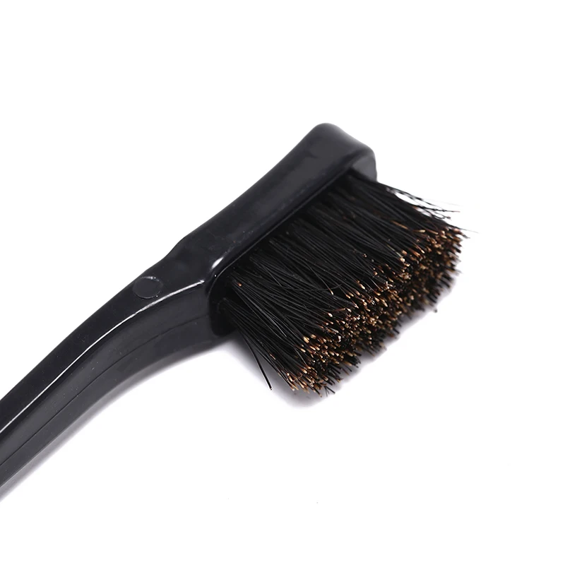 1PC ABS  Professional Makeup Double Sided Eyebrow Brush Smooth Natural Look Choose Edge Control Brush Comb