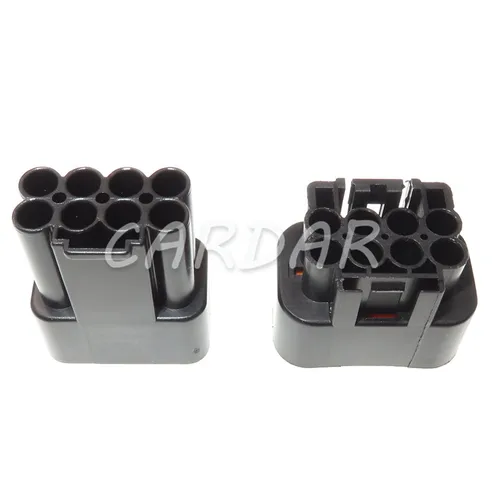 Imagen 2 del producto Juego de conectores de arnés de cables impermeables, FW-C-8F-B de 8 pines, FW-C-8M-W, 1 Juego