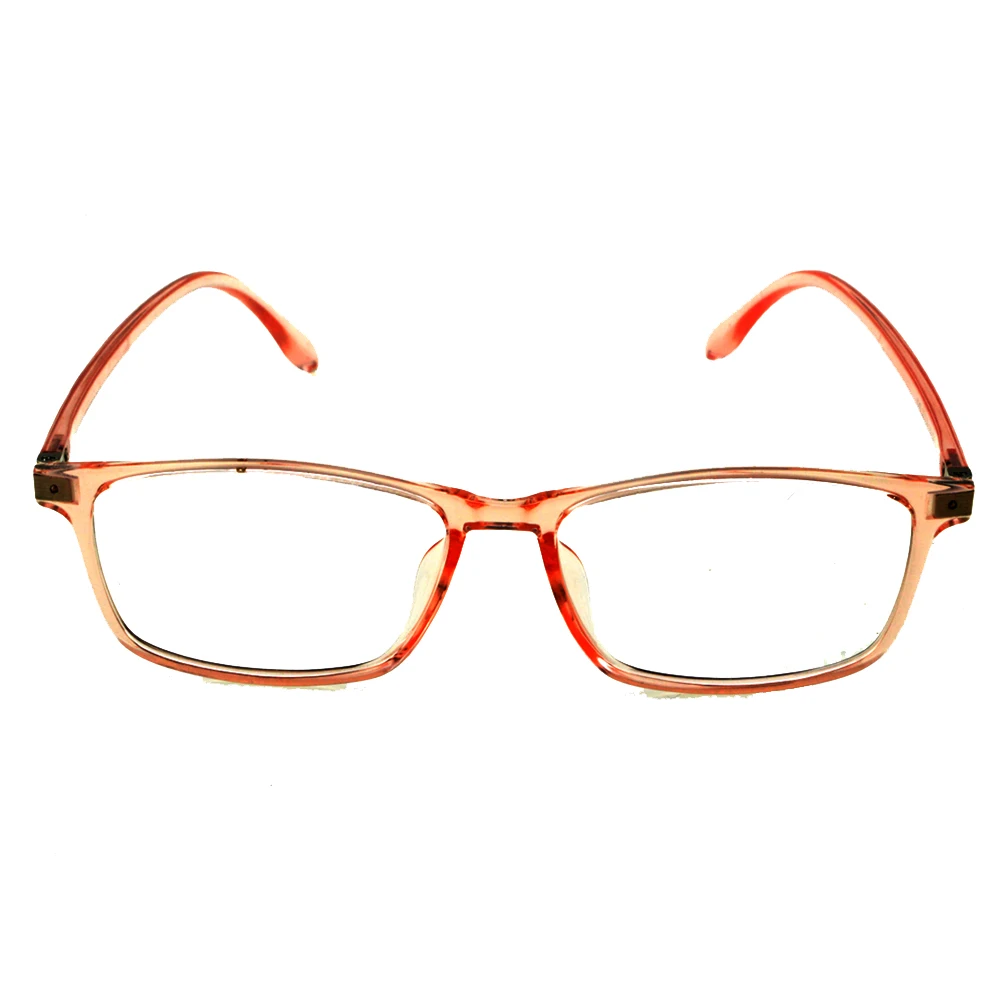 

Retro Reading Glasses Rectangular Orange Frame Optical Eyeglasses for Ladies Women Ultralight+1 +1.5 +2 +2.5+3 +3.5 +4