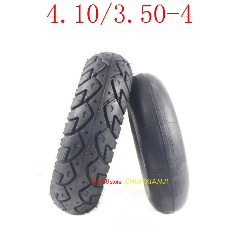 pneu-externo-do-tubo-interno-do-scooter-eletrico-do-pneu-410-350-4-do-elevado-desempenho-410-350-4