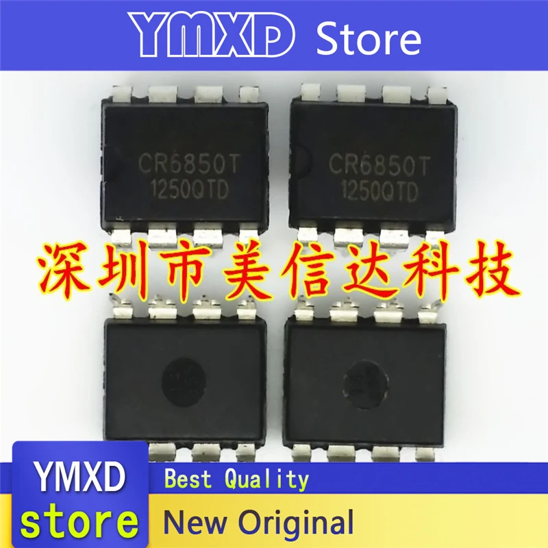 

10pcs/lot New Original Genuine CR6850T CR6850 offline switching power supply DIP-8 In Stock