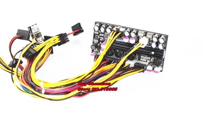 Imagem -04 - Módulo de Alimentação do Interruptor 19v 300w X3-sfx Pico-box Tensão Larga Entrada dc 16v24v Poder Superior 300w Dc-atx Psu