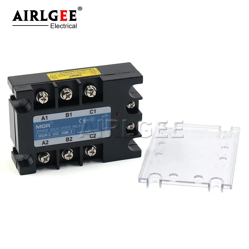 Imagem -04 - Ssr Fase Relé de Estado Sólido Ssr Dc-ac Mgr3 032 3840z dc Controle ac 380v 40a Peças