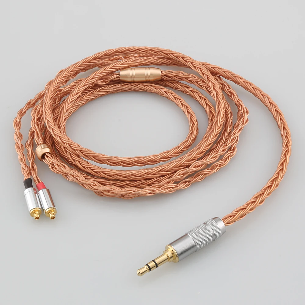 4.4mm 2.5mm 3.5mm XLR Balanced 16 Core 99% 7N OCC Earphone Headphone upgraded Cable For AKG N5005 N30 N40