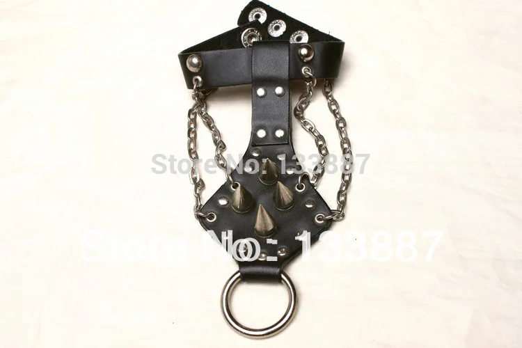 Punk Stud Glove Bracelet Rock Spike Bracelet Wristband Leather Stud Hand Jewelry