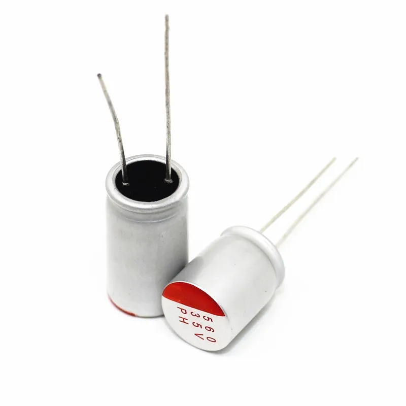 10Pcs DIP Solid Electrolytic Capacitor 35V 10UF 22UF 47UF 68UF 100UF 150UF 220UF 330UF 470UF 560UF 680UF 820UF 1000UF