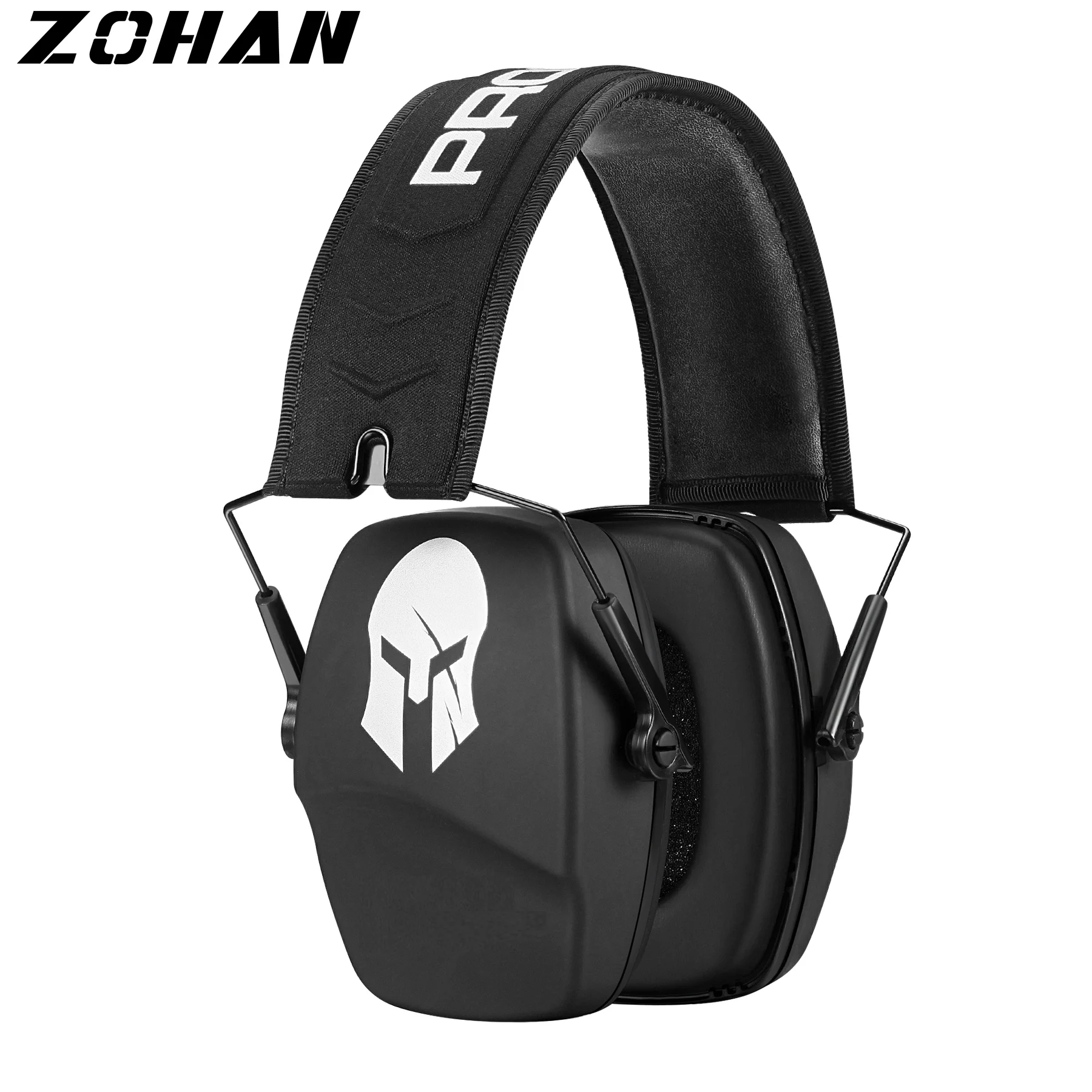 

ZOHAN Ear Protection Noise Earmuff Shoot Noise Canceling Earmuffs Slim Passive Hearing Protector NRR 26dB Ear Defenders Spartan