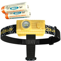 Wholesale Headlamp Nitecore HA23-EX + 2x 2100mAh Rechargeable AA Batteries Headlight Intrinsically Safe Explosive Gas Protection