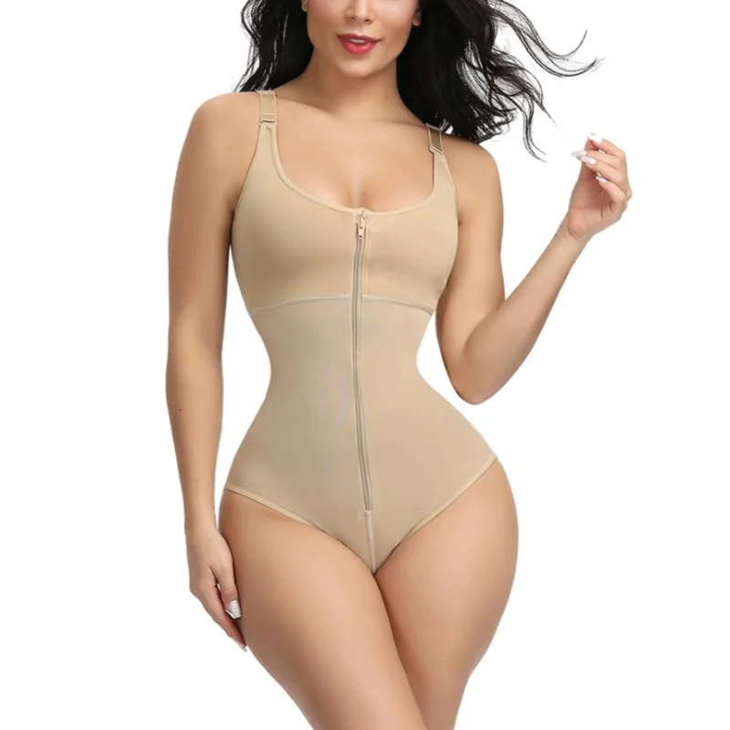 Women Slimming Bodysuits Shapewear Women\'S Corset Tops Tummy Control Body Shaper Spaghetti Strap Camisole Jumpsuit