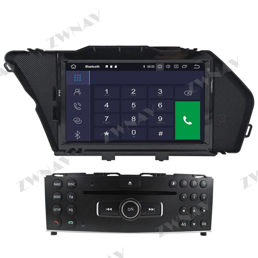 For Mercedes Benz GLK X204 GLK300 GLK350 Car Radio Carplay Vertical Android Screen Automotive 2 Din Multimedia Auto GPS Audio