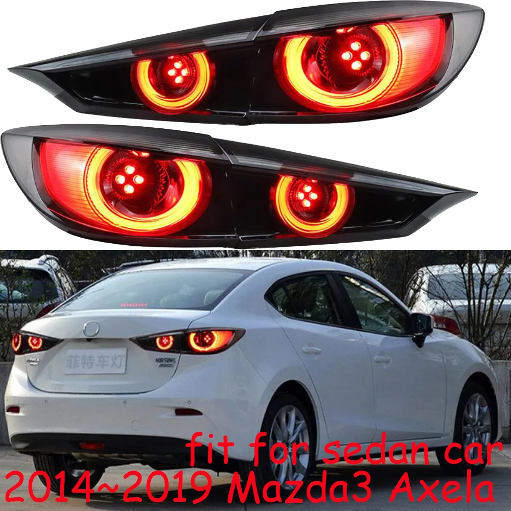 car styling Mazda3 Axela tail lights for 2014~2019 axela taillights LED Tail Lamp rear trunk lamp drl+brake+reverse+turn signal