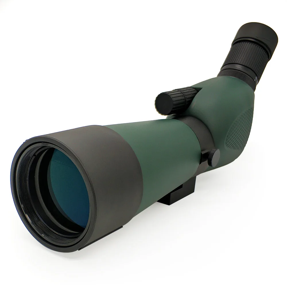 SunGususOutdoors Waterproof Spotting Scope for Bird Watching, Target Shooting, Tripod and Digiscoping, 15-45x60, Prism