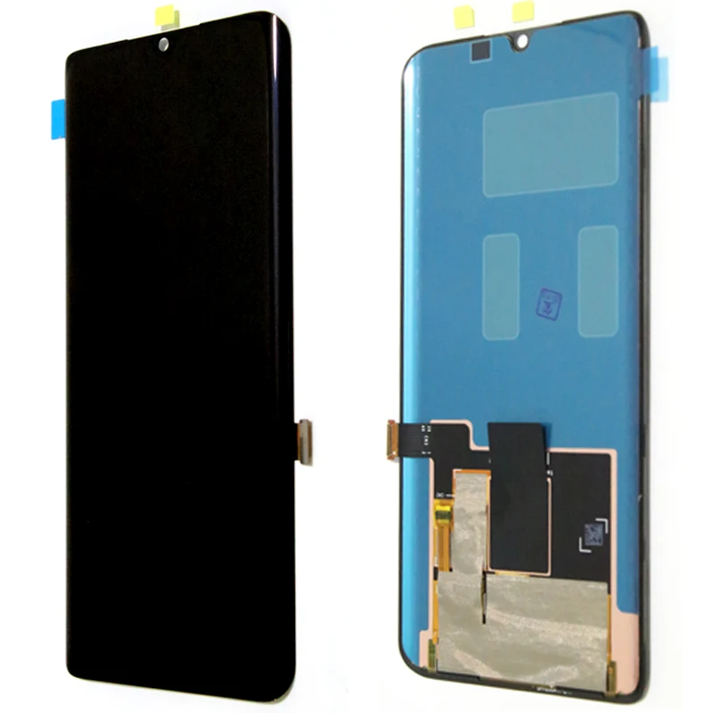 Original 6.47'' AMOLED Display For Xiaomi Mi Note 10 Lite LCD M2002F4LG M1910F4G Display Touch Screen Digitizer Assembly