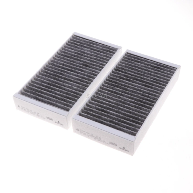 A1648300218 2PCS Car Cabin Air Filters for Mercedes-Benz W164 ML-Class X164 GL-Class 1648300218 164830021864