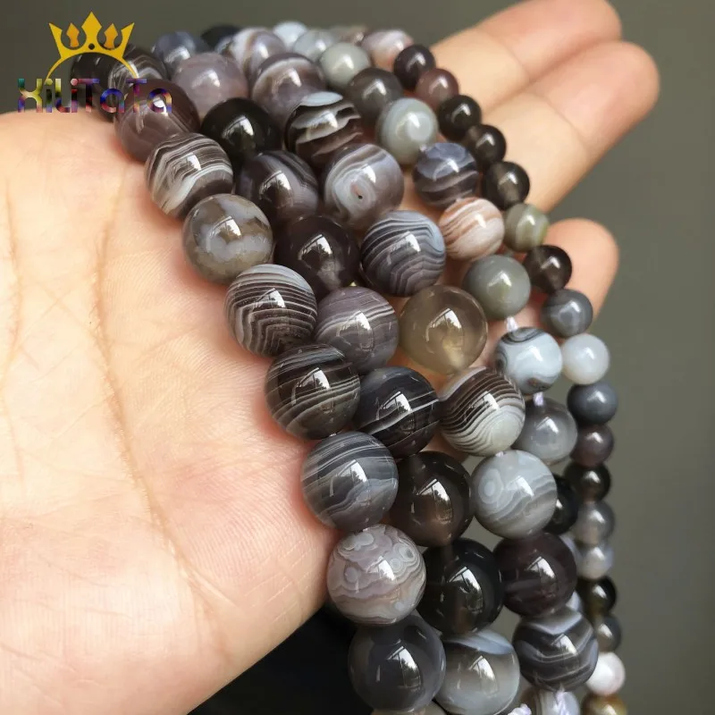 Natural Genuine Stone Beads Persian Jades Round Loose Spacer Beads For Jewelry Making DIY Bracelet Accessories 7.5\'\' 6/8/10/12mm