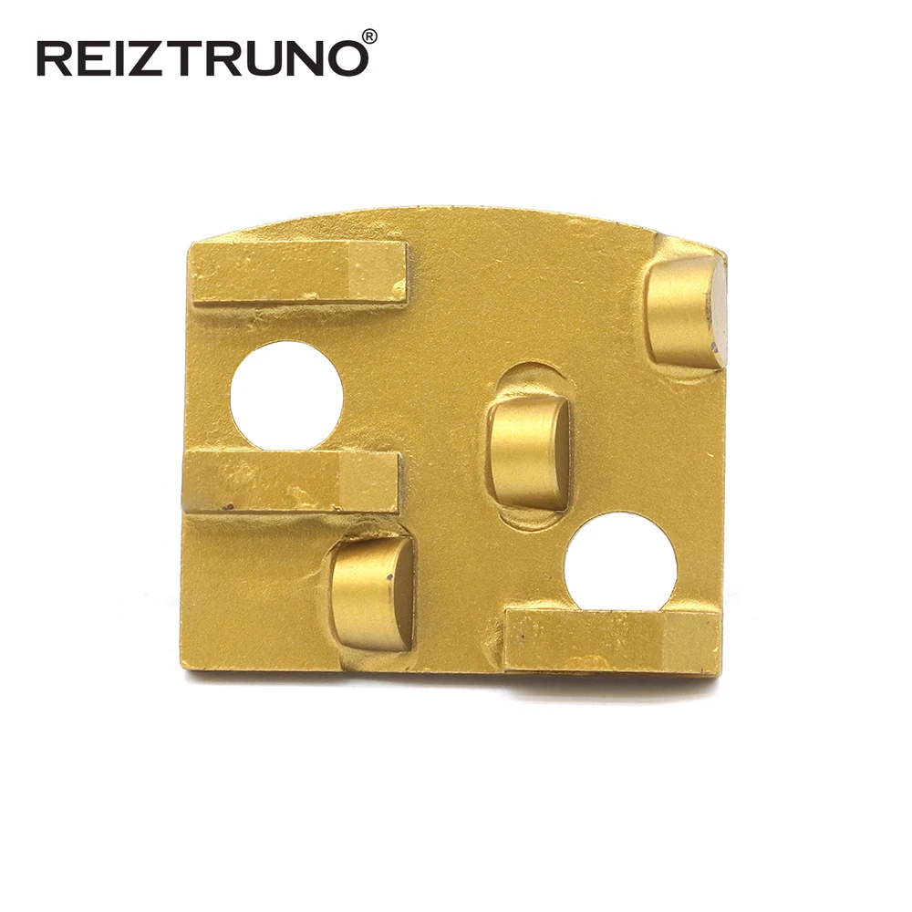 REIZTRUNO 2*1/2PCD 3 segments for Ronlon diamond tools floor polishing and grinding pads for Concrete Epoxy Removal