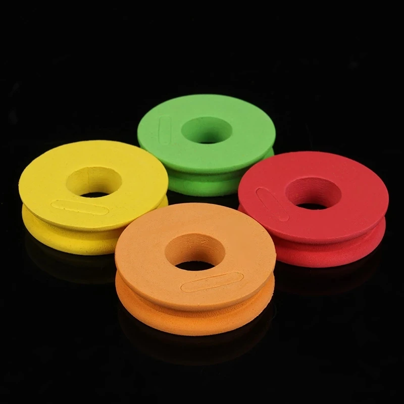 100 stücke Angelschnur Winding Board Spule Tackle Zubehör Schaum Wichtigsten Spule Tragbare Angeln Zubehör Werkzeug Liefert – Detail 8