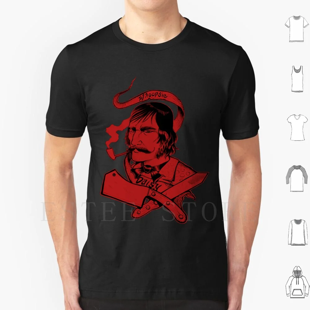 

Футболка Bill The Butcher DIY Большой размер 100% хлопок Билл Дню Дэниела Льюис Гилкс Нью-Йорка Мясник Нож Badass Woopsy Daisy