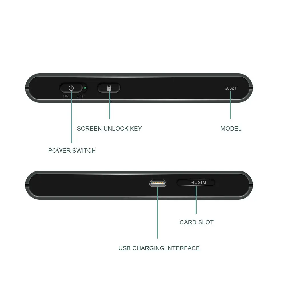 Unlocked Pocket WiFi ZTE 303ZT 304ZT 305ZT Wireless 4g Modem 165Mbps LTE Category 4 pocket WiFi Router