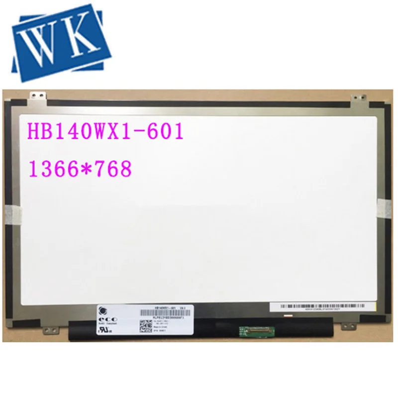 Imagem -01 - Substituição Matte Hb140wx1601 301 401 501 Nt140whm-n31 N41 Ltn140at31 N140bge-ea2 E33 E43 B140xtn03.314.0 hd 1366x768 30pin substituicao matte hb140wx1601 301 401 501 nt140whm n31 n41 ltn140at31 n140bge ea2 e33 e43 b140xtn033140 hd 1366x768 30pin 01