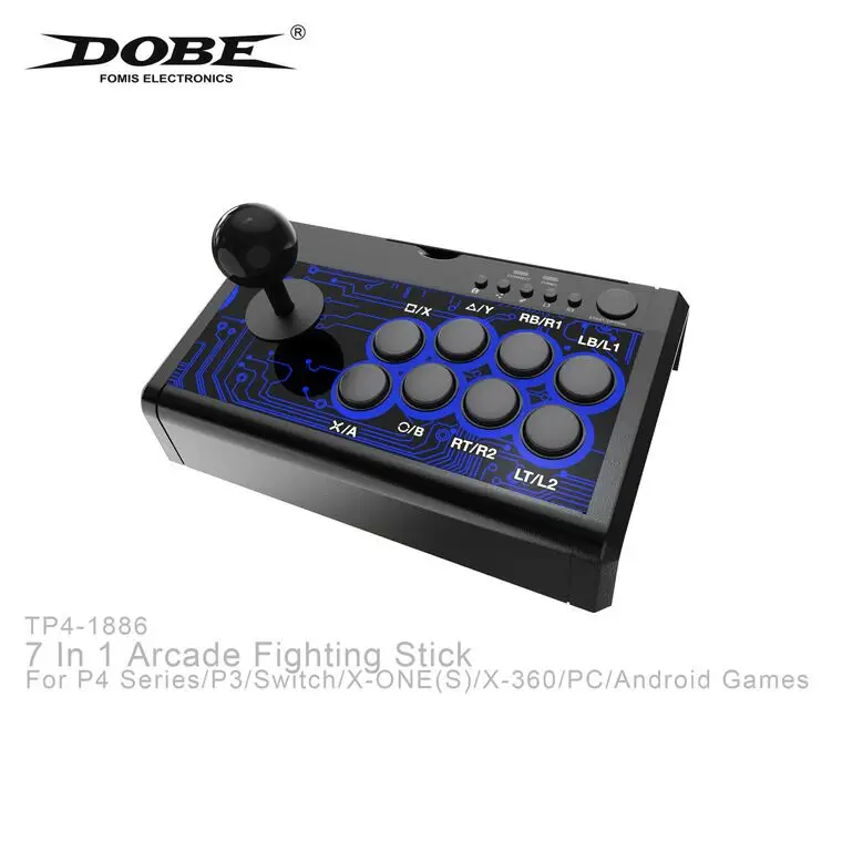 Imagem -05 - Usb Novo Wired Arcade Luta Vara para Ps4 Série Ps3 Switch Xbox um s X360 pc Android Joystick Retro Arcade Estação Novo