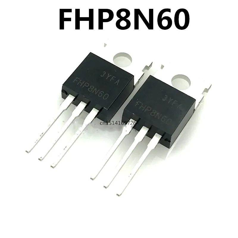 Original new 5pcs/ FHP8N60 8N60 8A/600V TO-220