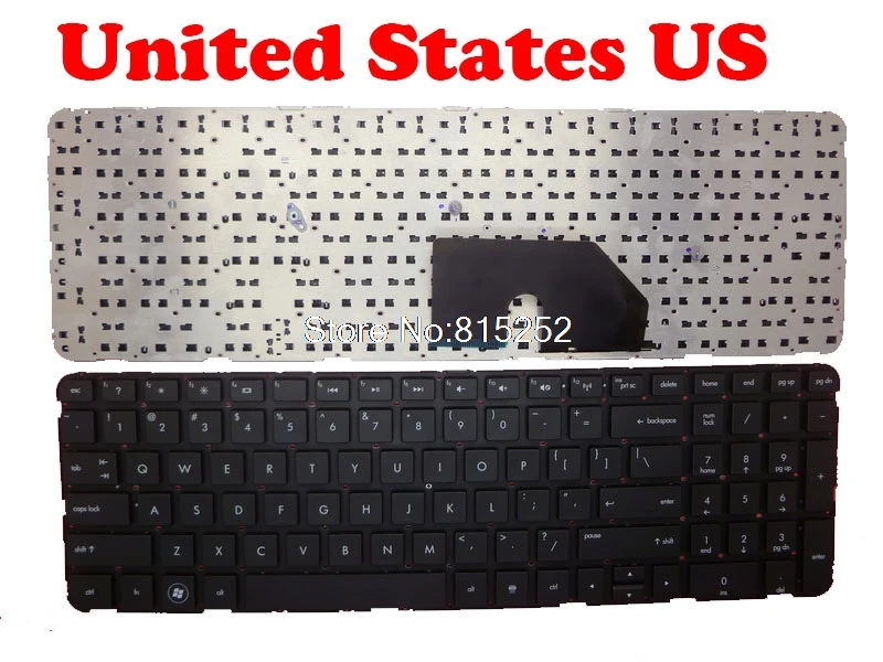 Laptop Keyboard For HP DV6-6000 665937-001 665326-001 640436-251 665326-251 640436-141 665326-141 US/RU Russian/TR Turkish