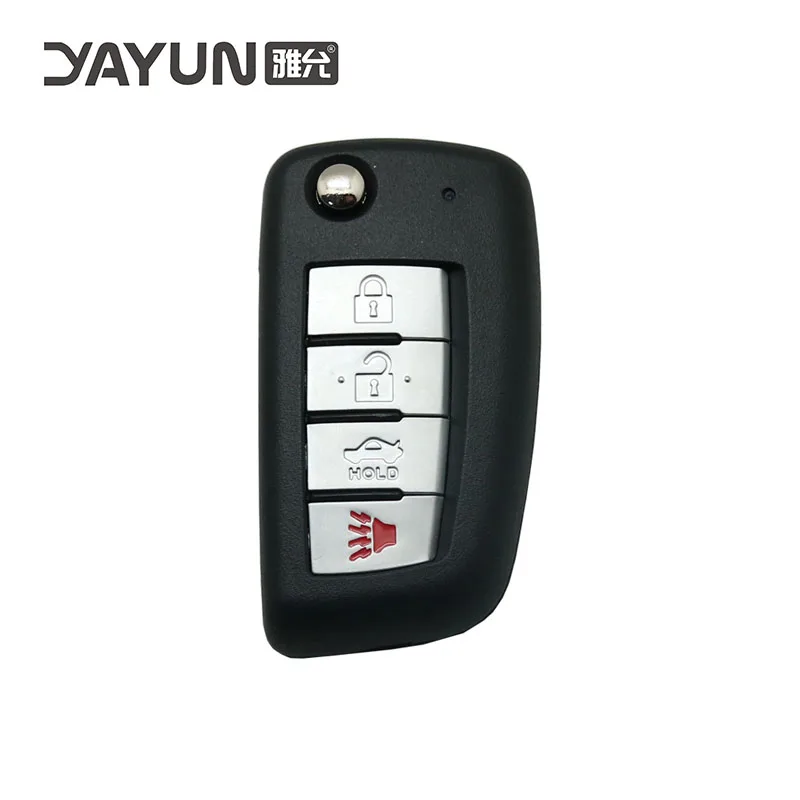 

5PCS ForNissan 3+1 buttons 315mhz remote flip key air waves