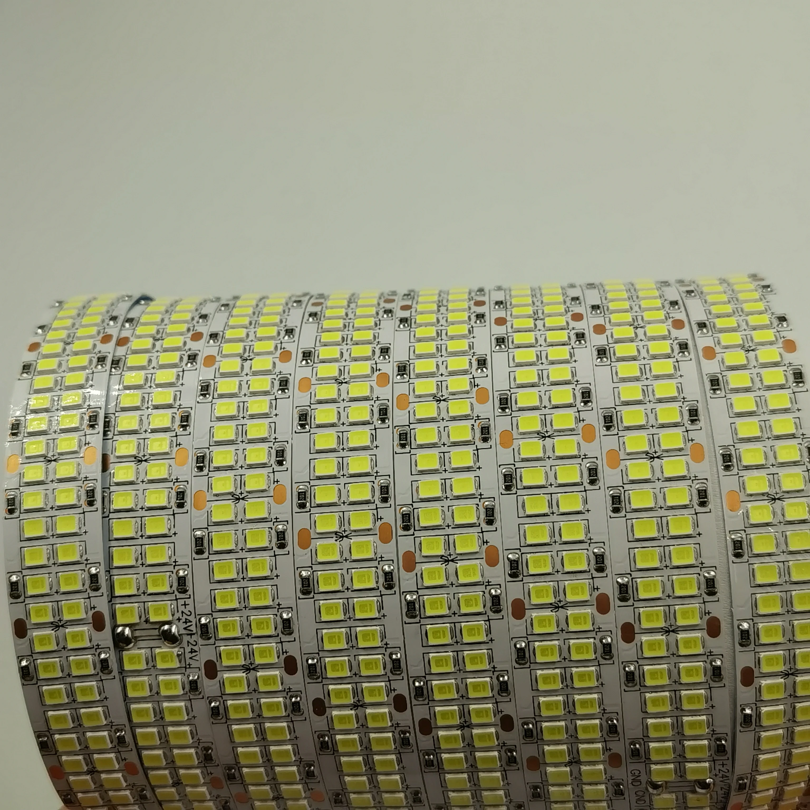 480Leds/m SMD 2835 Led Strip 24V 12V 5M 2400Leds Double Row Flexible Led Stripe 1200LEDs 900LEDs Tape Ribbon Project Lighting