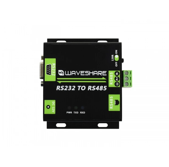 Waveshare Industrial grade isolated RS232 TO RS485 converter,Optional US/EU power plug