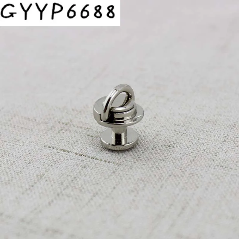 

2pcs 50pcs High Quality Parts Accessories Copper Solid Rivets Fasteners Leather Crafts Bags metal parts Hanger Connector