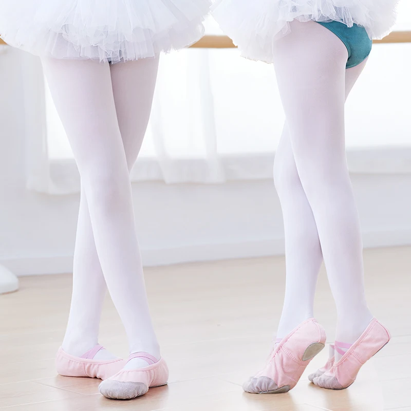 Girls Women Ballet Dance Stockings 800D Thick Women Kids Dance Tights Ballet Warm Seamless Pantyhose Winter