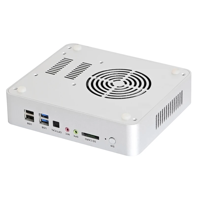 Kingdel 10th Gen Mini PC Gamer Intel Core i7 1065G7 i5 1035G4 2xHDMI2.0 2xLAN SD Optical 8 * USB Office คอมพิวเตอร์เดสก์ท็อป Windows10