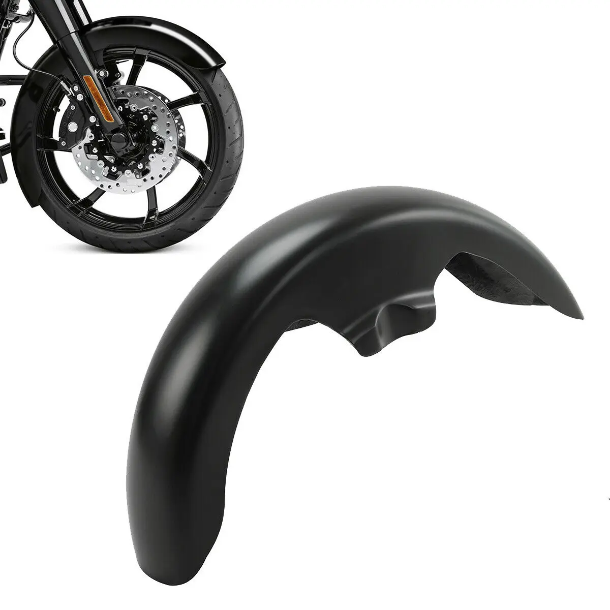 

Wrapper Front Fender For Harley Touring Electra Street Road Glide 2009-2022 17"/18"/19" Wheel Models Motorcycle