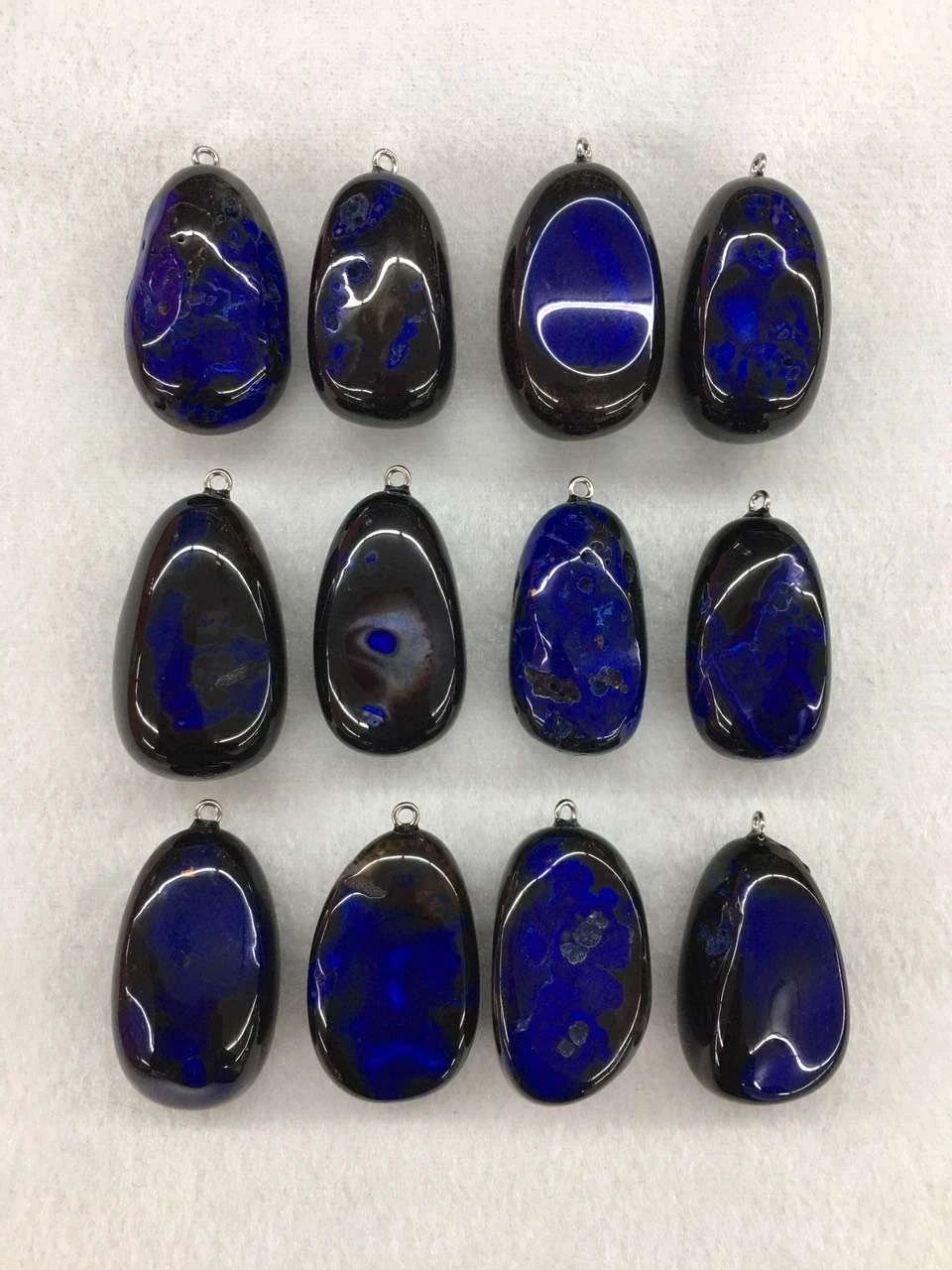 Wholesale 2pcs/pack Natural Faceted Multi Fire Agate Carnelian Stone Bead Pendant for DIY Jewelry Necklace Making