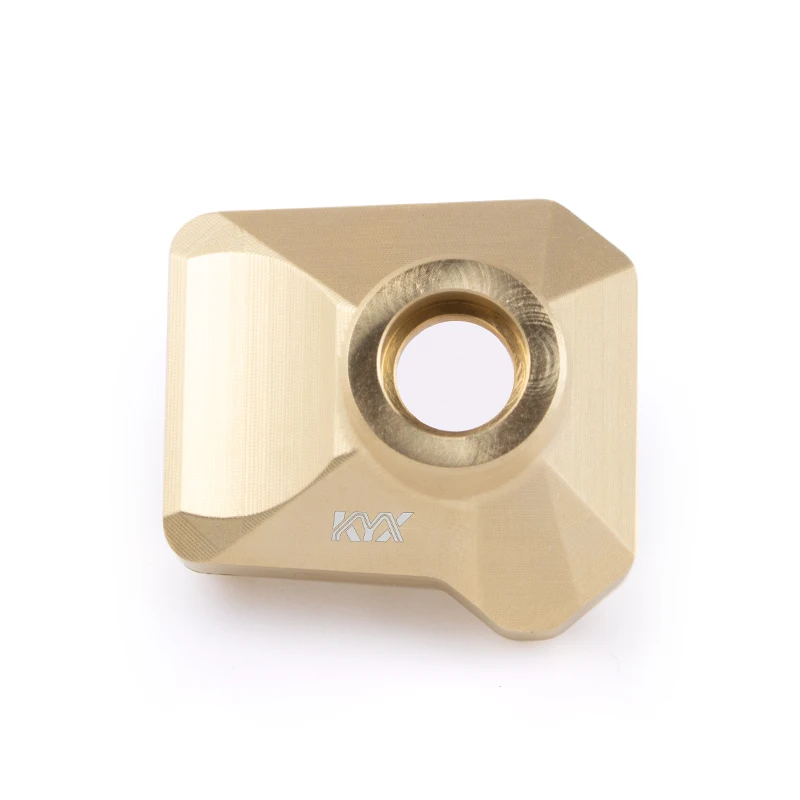 KYX Racing Brass Intermediate Center Axle Housing Output Differential Cover Upgrades for RC Crawler Car Traxxas TRX6 6x6 G63