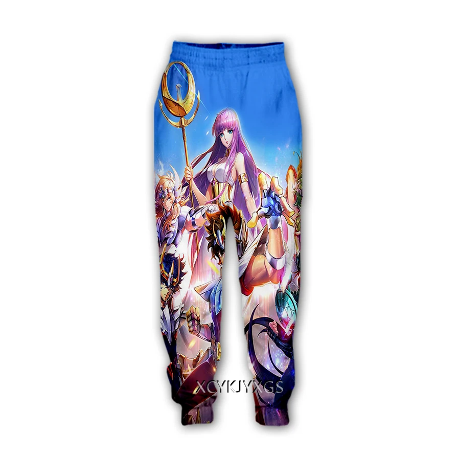 Anime The Knights of The Zodiac Saint Seiya 3D Print  Pants CasualSweatpants Straight Sweatpants Jogging Pants Trousers Y71