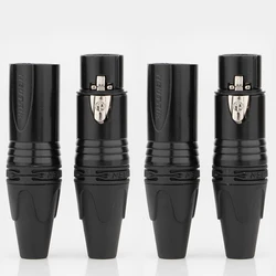 NEUTRIK 3 Pin XLR Connector Adapter NC3MXX NC3FXX 3Pin XLR Male/Female Connector XLR DIY Plug