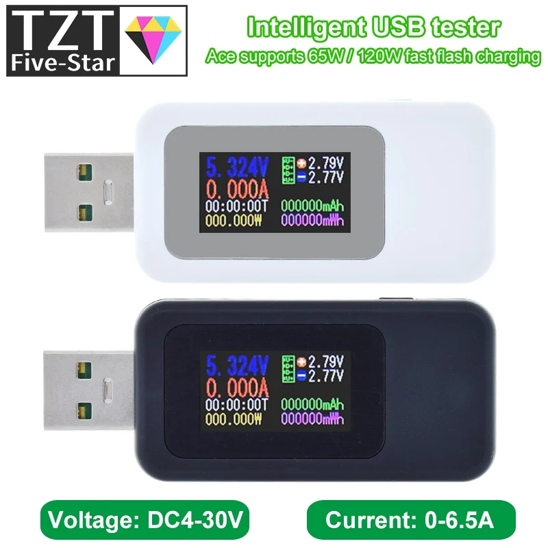 10-in-1-USB-Tester DC Digital Voltmeter Amperimetro Strom Spannung Meter Amp Volt Amperemeter Detektor Power Bank Ladegerät Anzeige – Detail 17