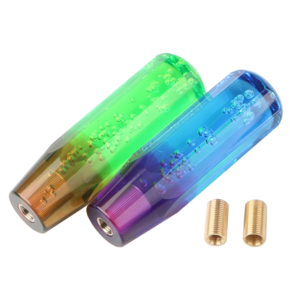

Universal Car Octagon Crystal Manual Bubble Gear Stick Shift Shift Knob 150mm MT AT Fit For Honda Toyota Nissan Mitsubishi Ford