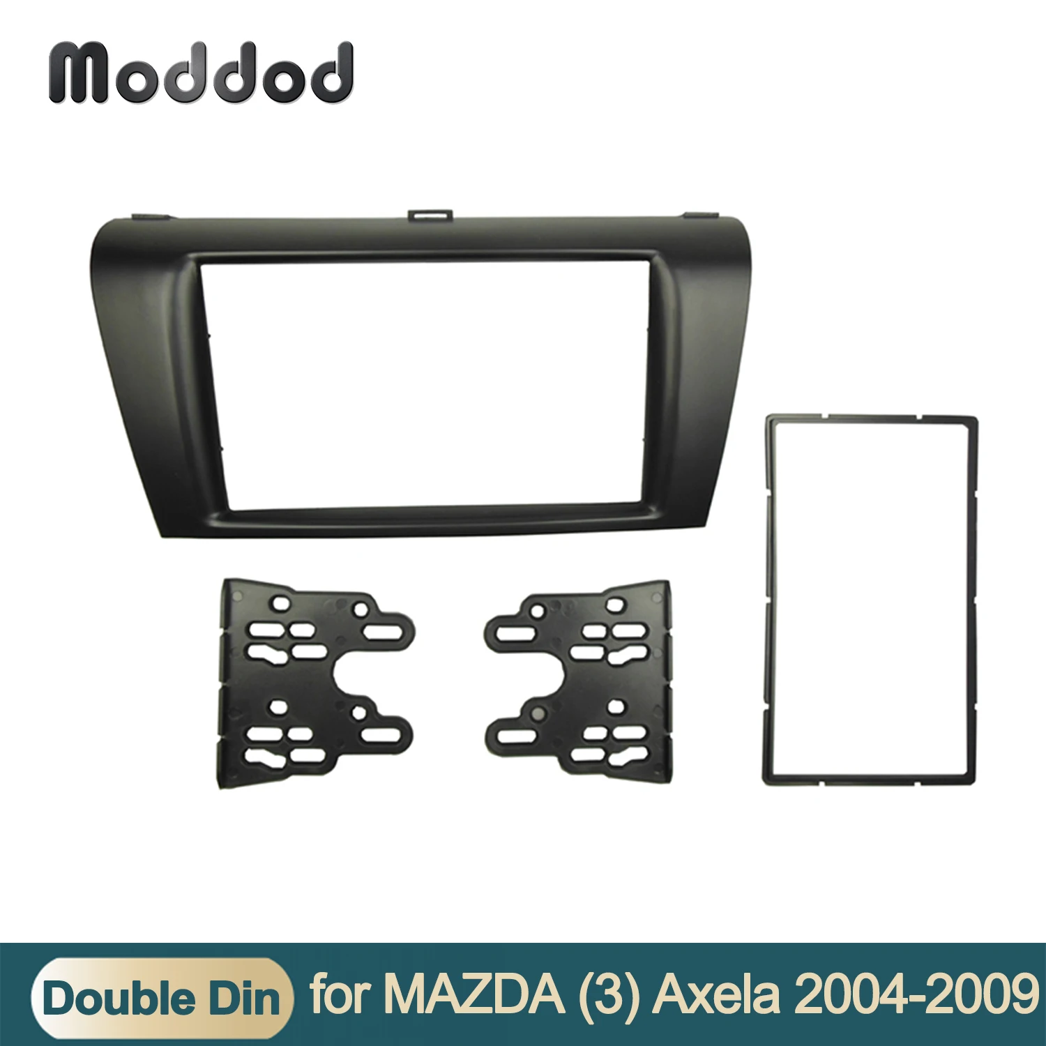 

Double Din Fascia for MAZDA 3 2004-2008 Axela 2006-2008 Radio Refitting Dashboard Dash Mounting Installation Trim Kit Face Frame