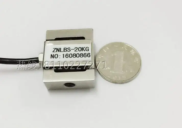 ZNLBS coin type miniature tension sensor pull pressure high precision weighing sensor