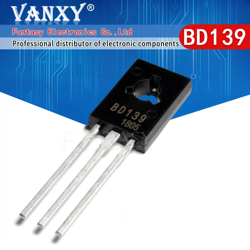 100PCS BD139 TO126 TO-126 new  voltage regulator IC