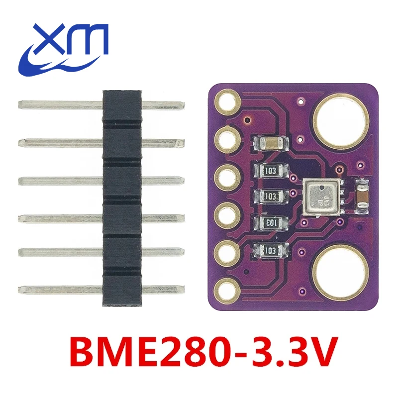 1PCS GY-BME280-3.3 precision altimeter atmospheric pressure BME280 sensor module 3.3V